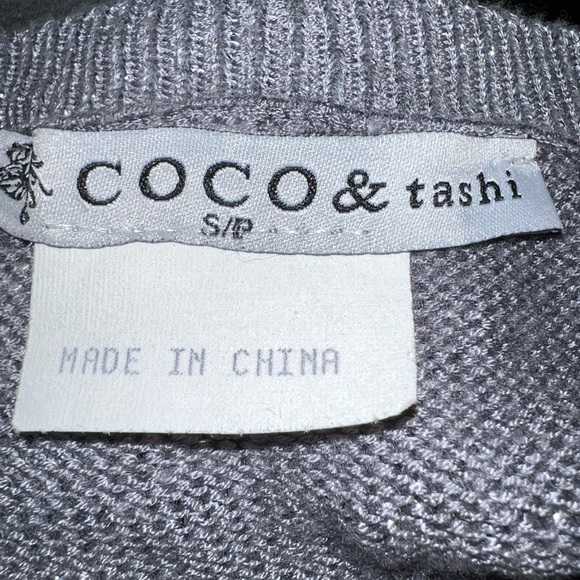 Coco & tashi Sparkling Sheer Sweater - Picture 6 of 8